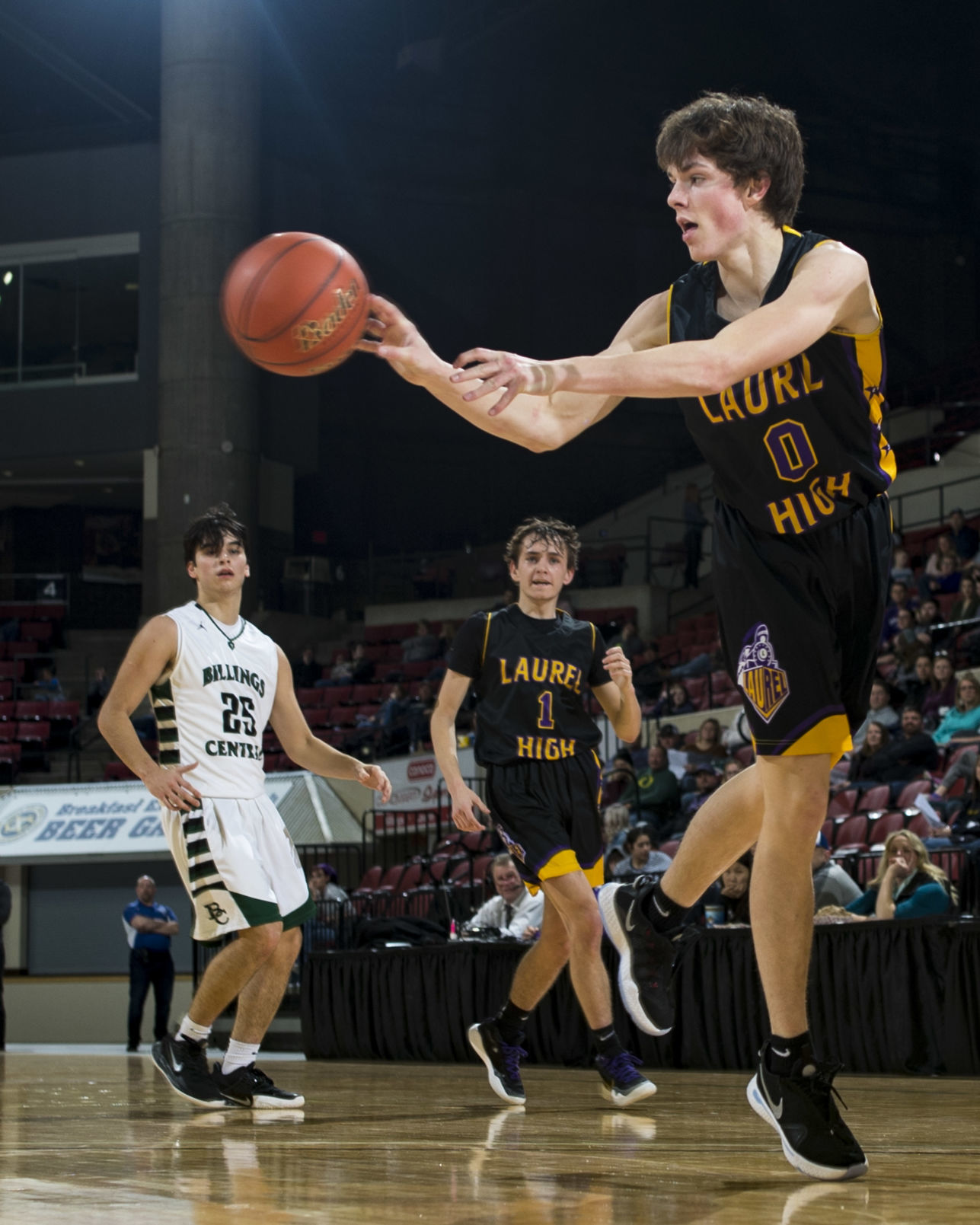 Billings Central vs. Laurel